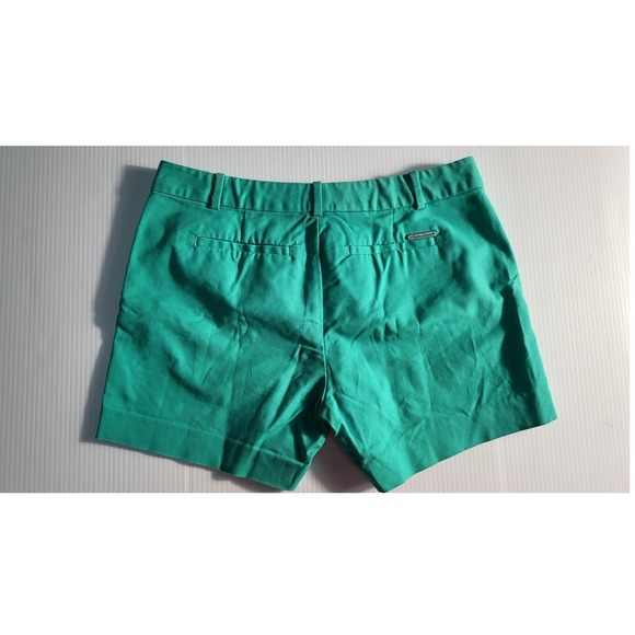 Michael Kors Green Shorts Career Casual Summer Size 6 - Picture 3 of 7